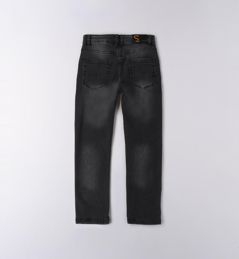 Jeans per ragazzo NERO-7990