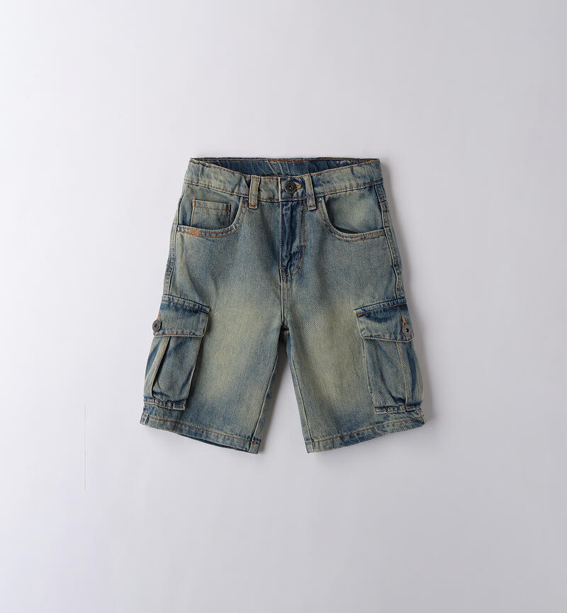 Jeans per ragazzo Sarabanda BLEACH.OVERDYED BEIGE-7160