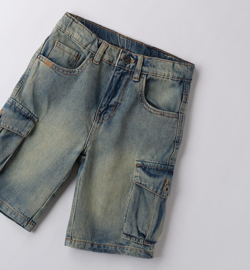 Jeans per ragazzo Sarabanda BLEACH.OVERDYED BEIGE-7160