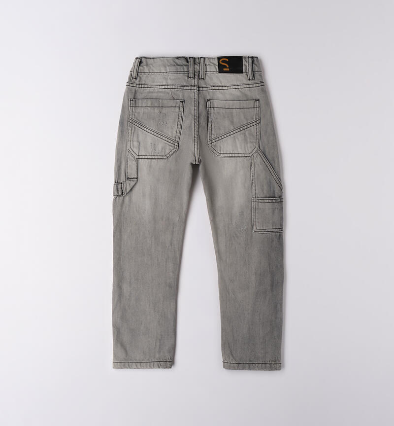 Sarabanda jeans for boys GRIGIO CHIARO-7992