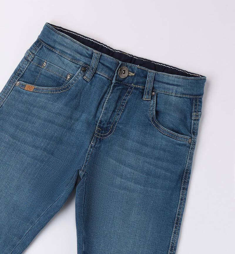 Jeans regular ragazzo STONE WASHED CHIARO-7400