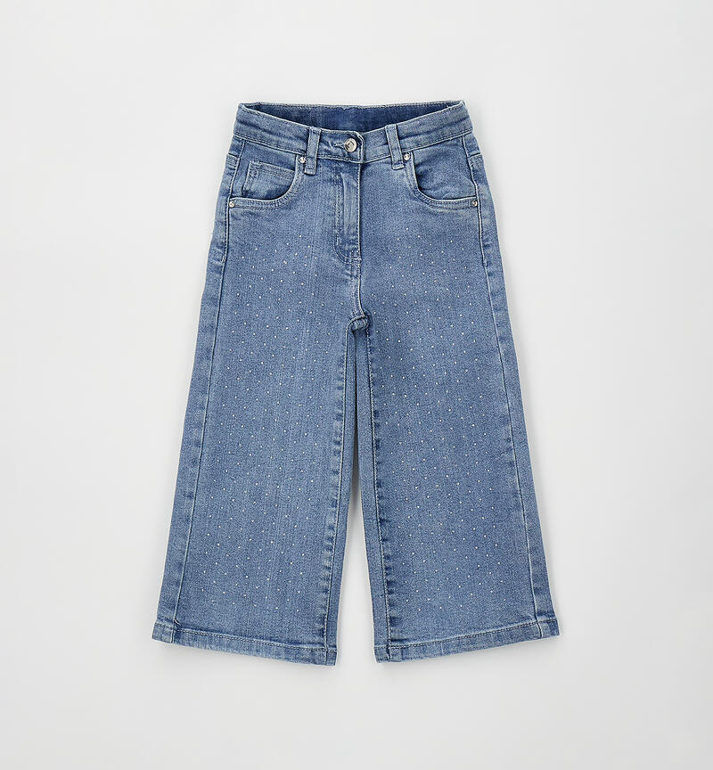 Jeans Sarabanda per bambina LAVATO CHIARISSIMO-7300
