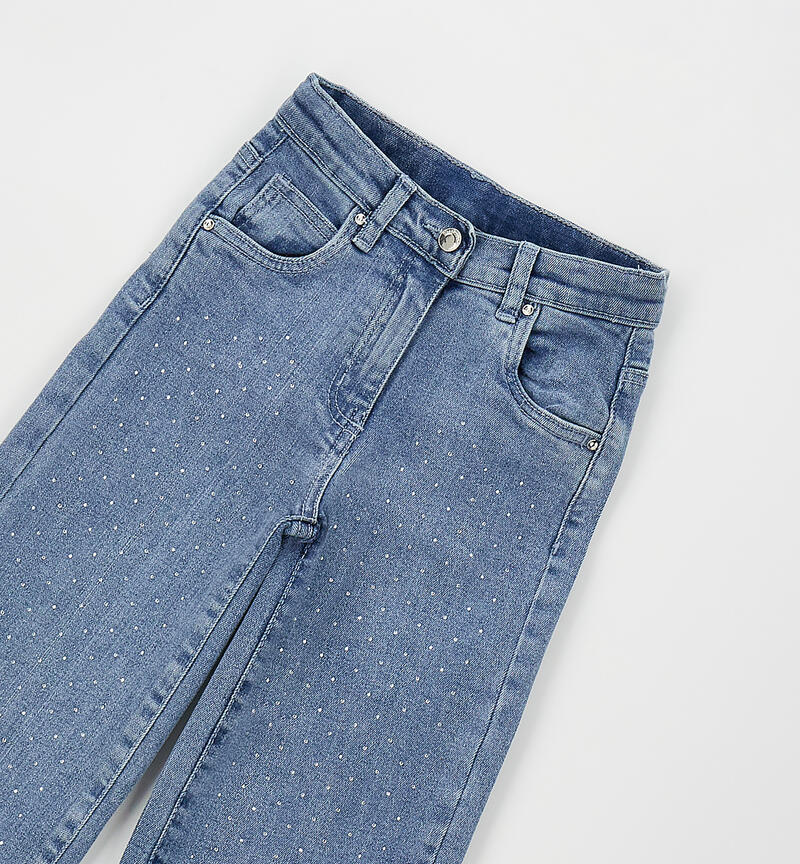 Jeans Sarabanda per bambina LAVATO CHIARISSIMO-7300