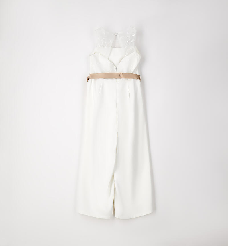 Jumpsuit elegante ragazza PANNA-0112