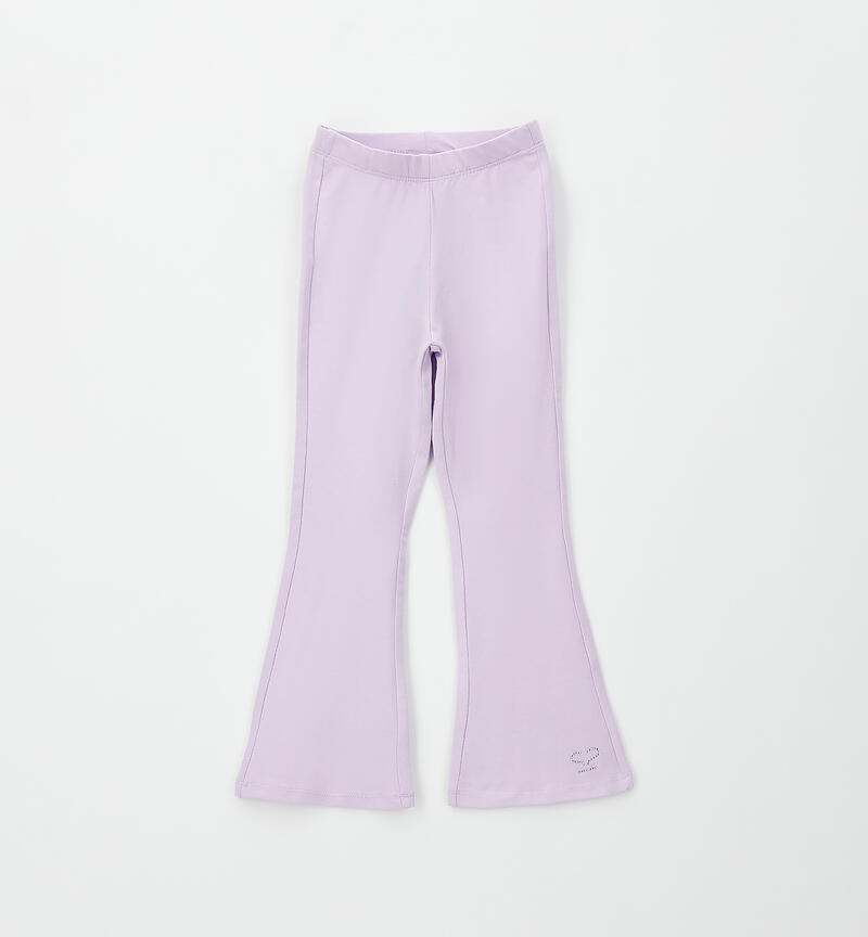 Girls' leggings LILLA-3391