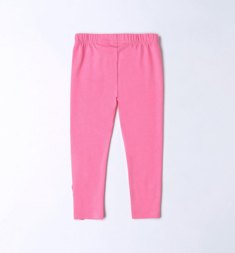 Sarabanda leggings with ruffles for girls from 9 months to 8 years ROSA-2426