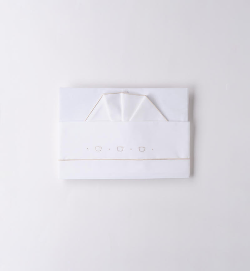 Baby bed sheets BIANCO-0113