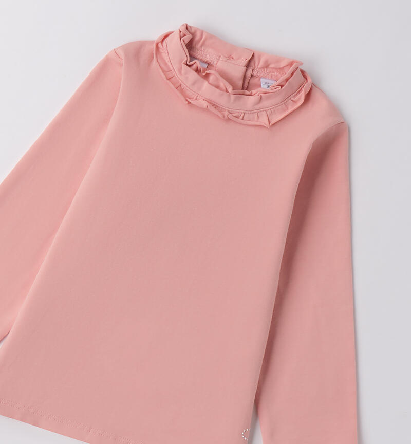 Girl's mock-neck top ROSA-2524