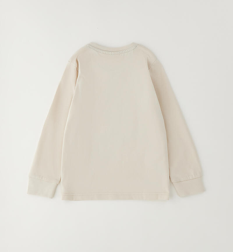 Maglia 100% cotone bambino ECRU'-0164