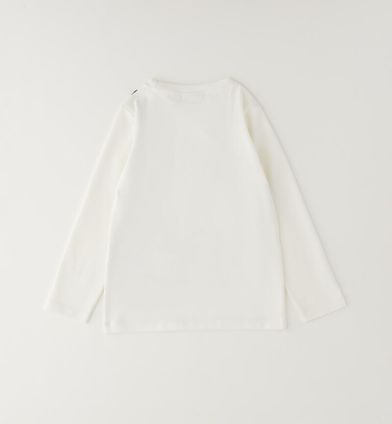 Maglia bambina in cotone PANNA-0112