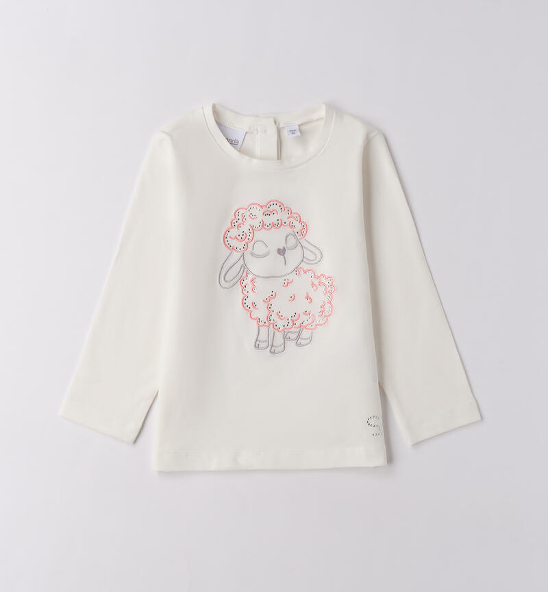 Maglia bambina Sarabanda PANNA-0112