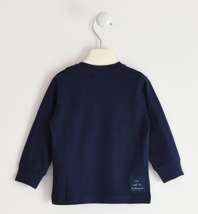 Maglia bambino capsule Fiat Nuova 500 da 9 mesi a 8 anni Sarabanda NAVY-3854