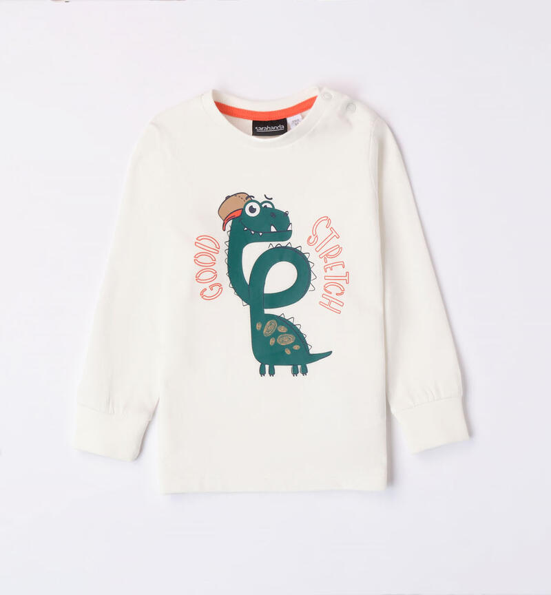 Sarabanda dinosaur top for boys from 9 months to 8 years PANNA-0112