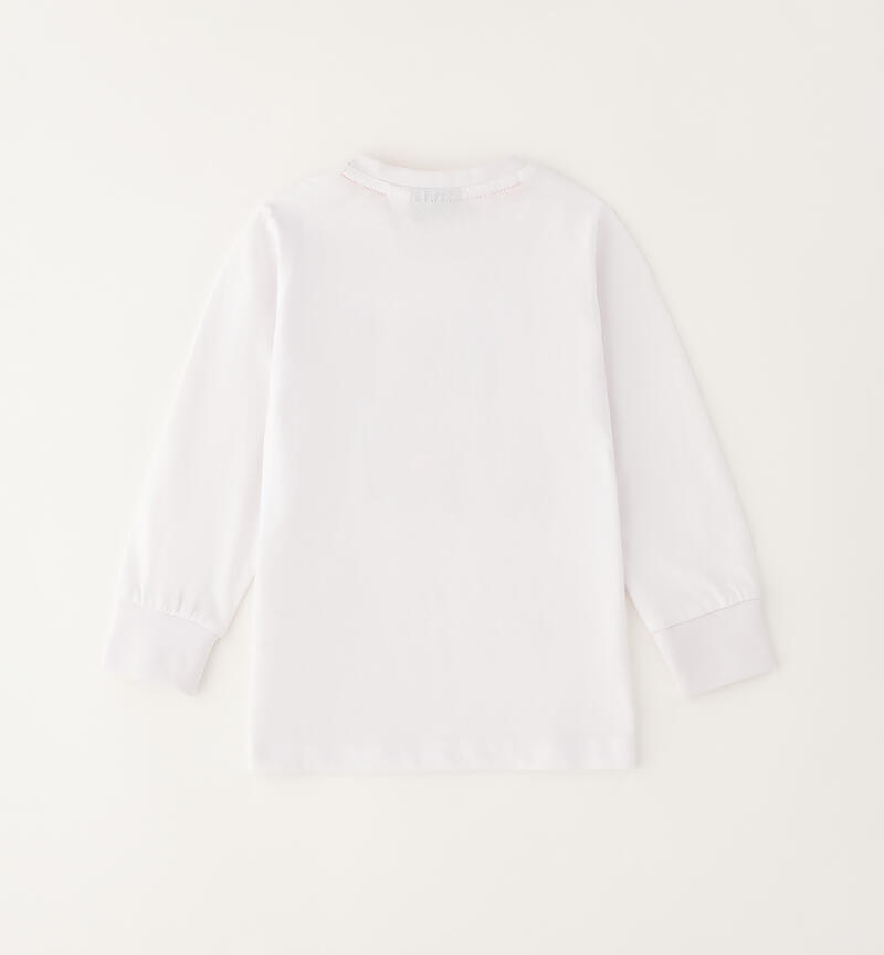 Children's crew neck sweater BIANCO-0113