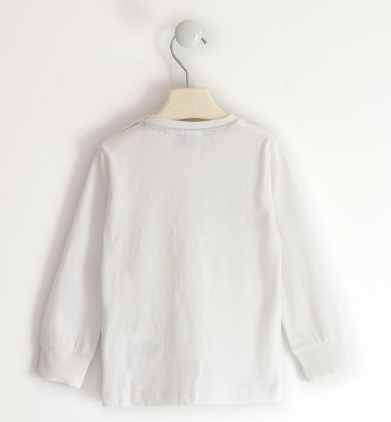Maglia bambino mano pesca da 9 mesi a 8 anni Sarabanda BIANCO-NERO-8057