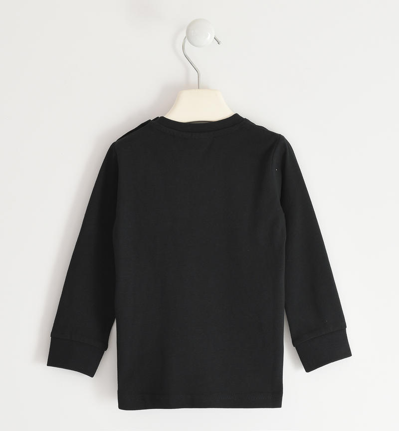 Maglia bambino mano pesca da 9 mesi a 8 anni Sarabanda NERO-0658