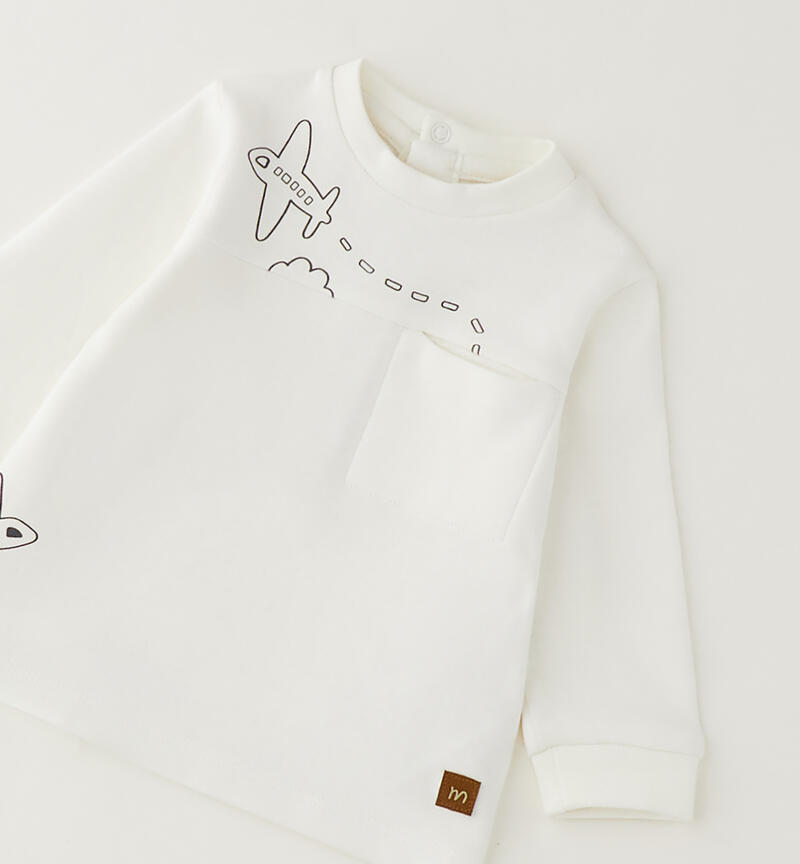 Maglia bimbo neonato PANNA-0112