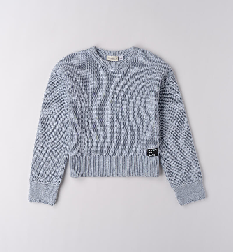 Maglia da bambina Sarabanda AZZURRO MELANGE-8925