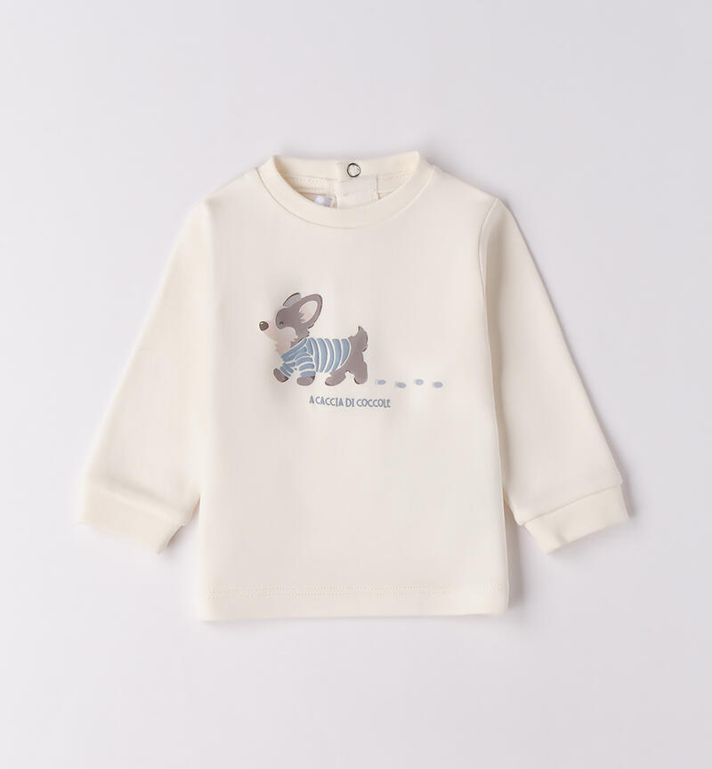 Maglia da bimbo neonato PANNA-0112