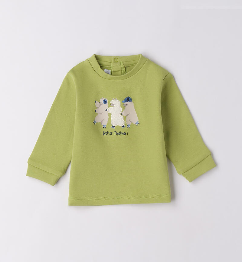 Maglia da neonato VERDE-5223