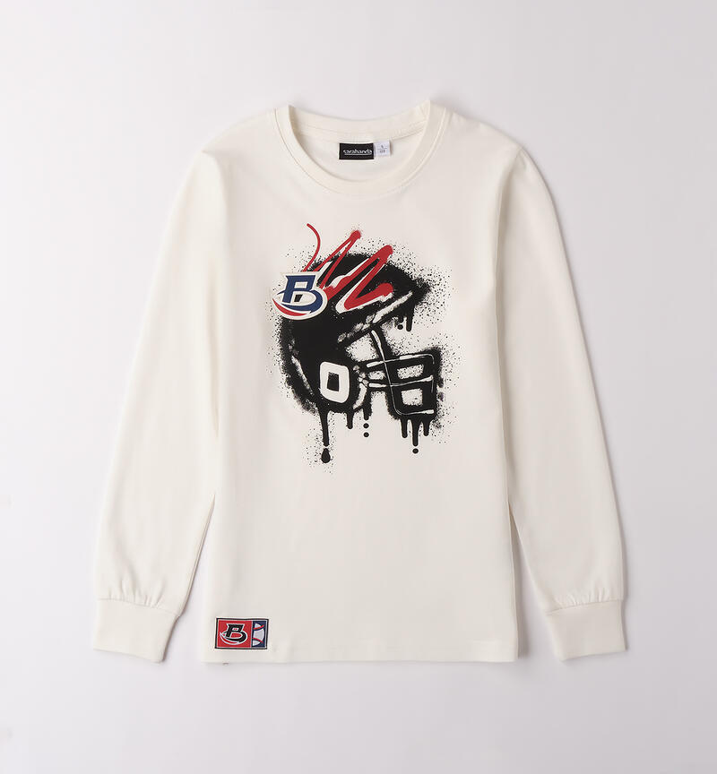 Maglia da ragazzo PANNA-0112