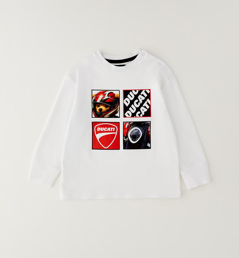 Ducati children's jersey BIANCO-0113