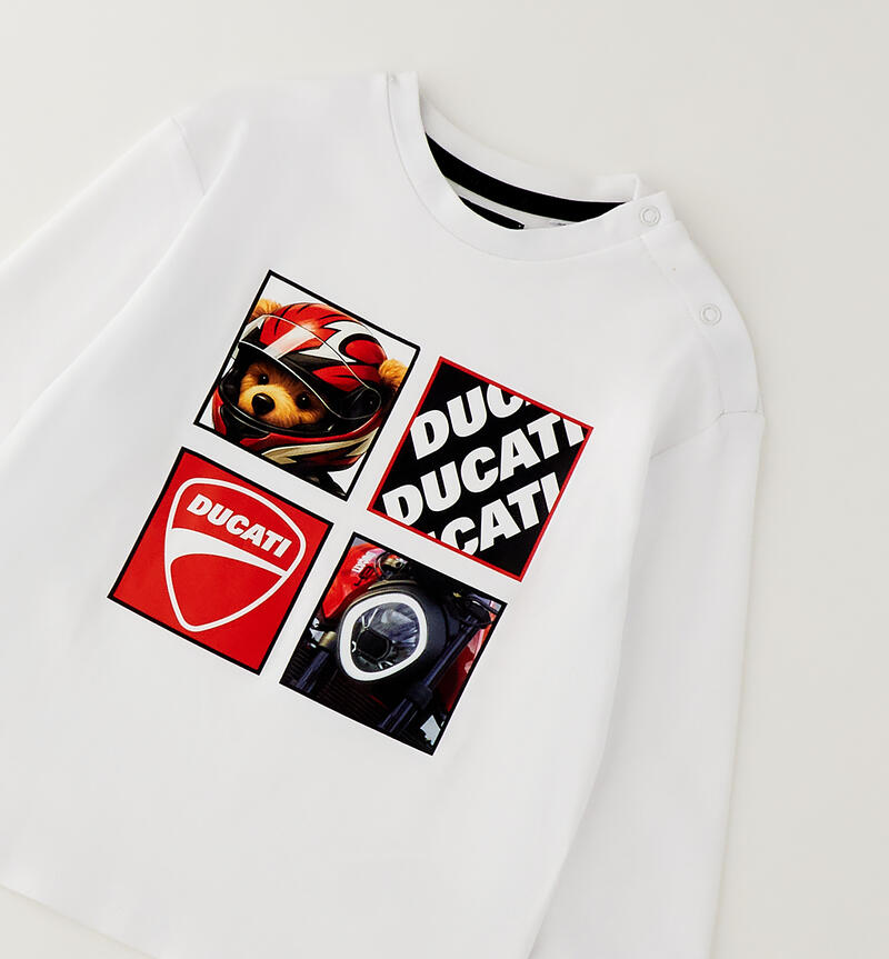 Ducati children's jersey BIANCO-0113