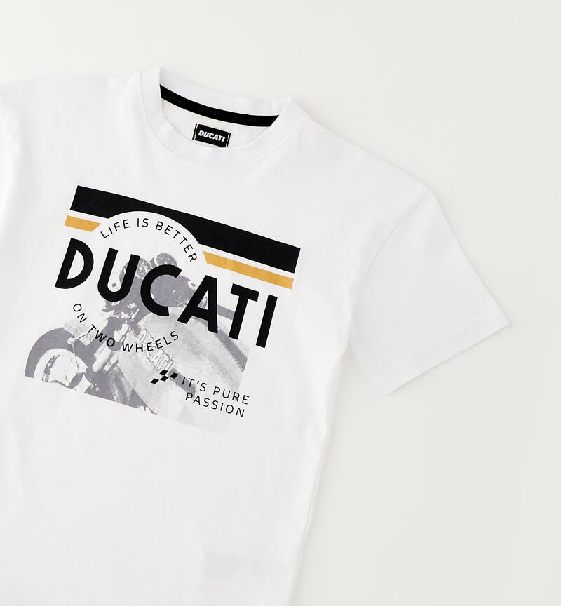 Maglia Ducati bambino BIANCO-0113