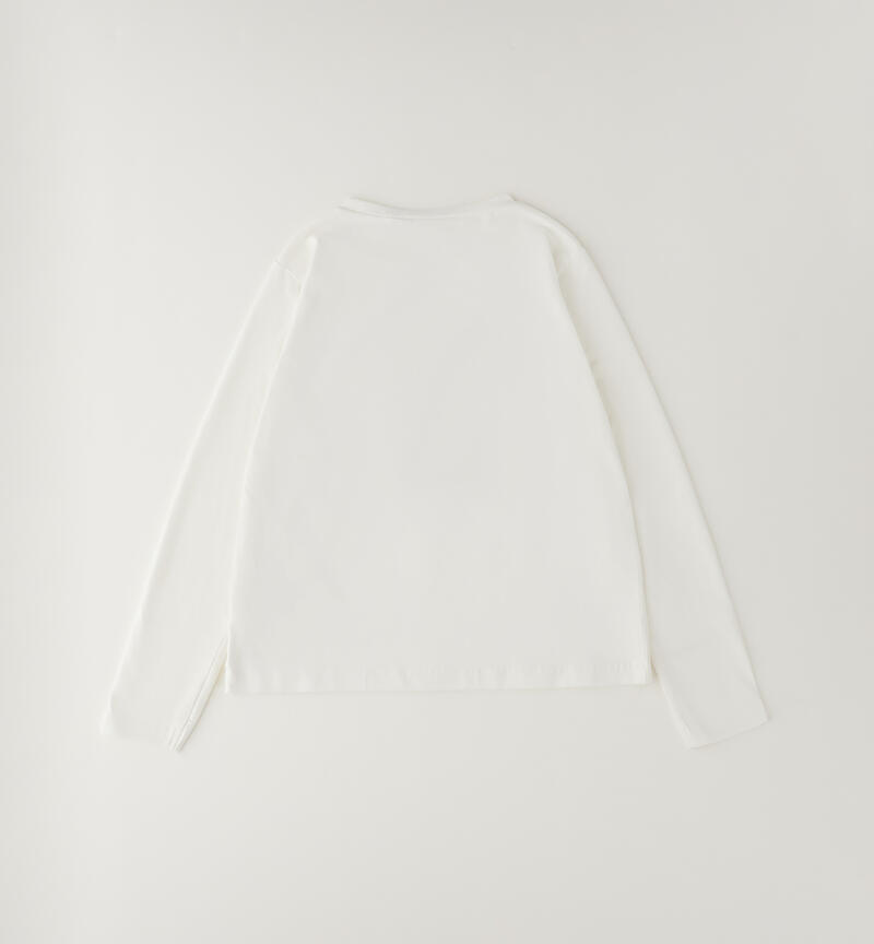 Maglia girocollo bambina PANNA-0112