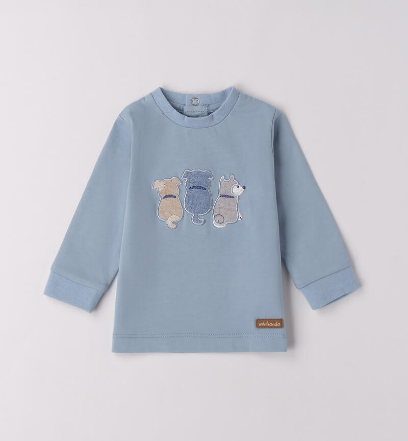 Maglia girocollo neonato L.BLUE-3964