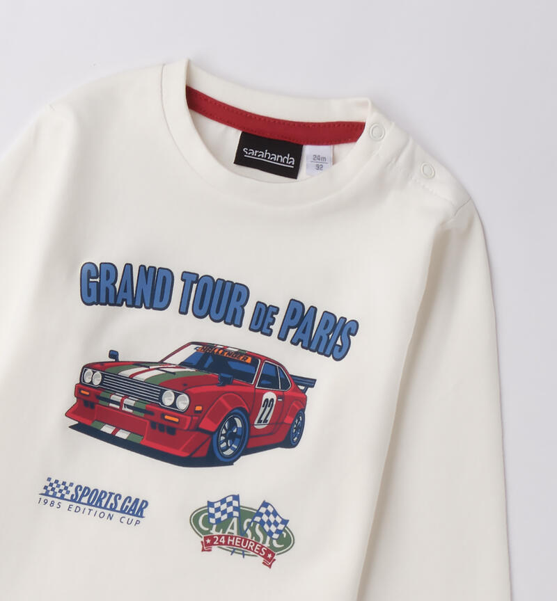 Crew-neck top for boys PANNA-0112