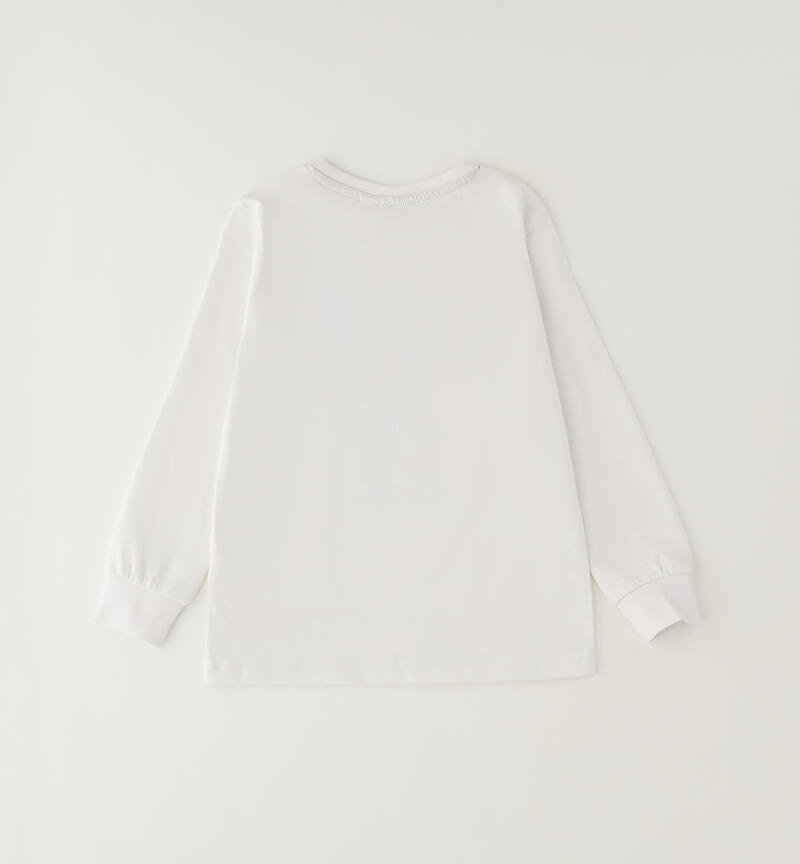 Maglia in cotone per bambino BIANCO-0113