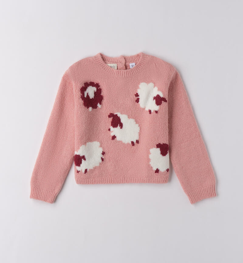 Maglia invernale bambina ROSA-2524
