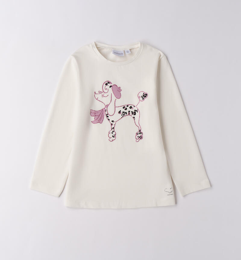 Maglia per bambina PANNA-0112
