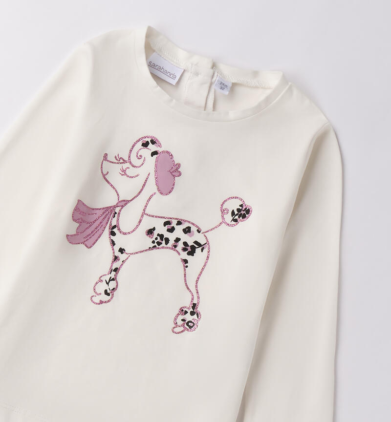 Maglia per bambina PANNA-0112