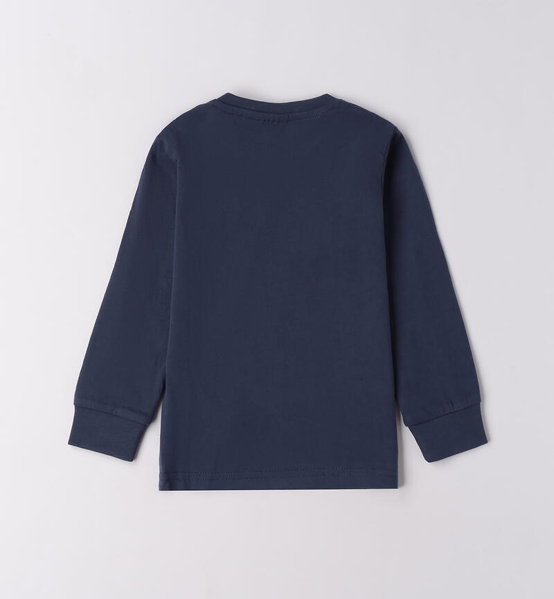 Maglia per bambino girocollo BLU-3656