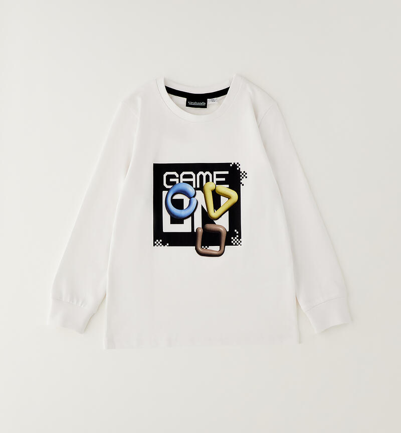 Sarabanda Kids' shirt BIANCO-0113