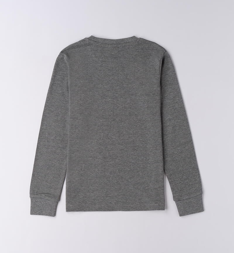 Top for boys GRIGIO MELANGE-8970