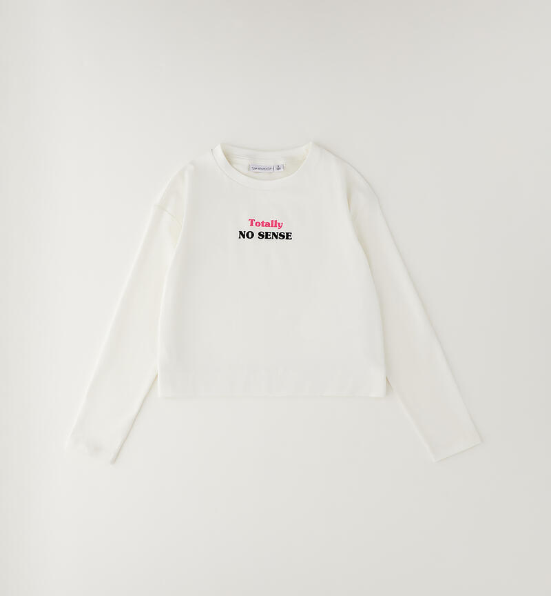 Maglia ragazza Sarabanda PANNA-0112