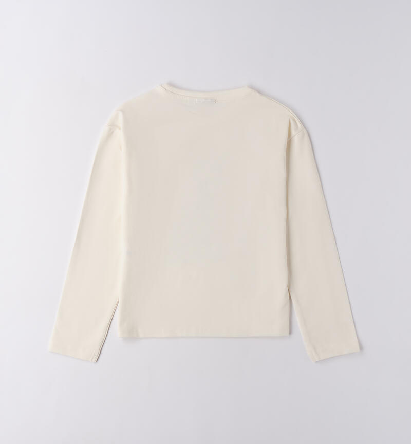 Maglia ragazza Sarabanda PANNA-0112