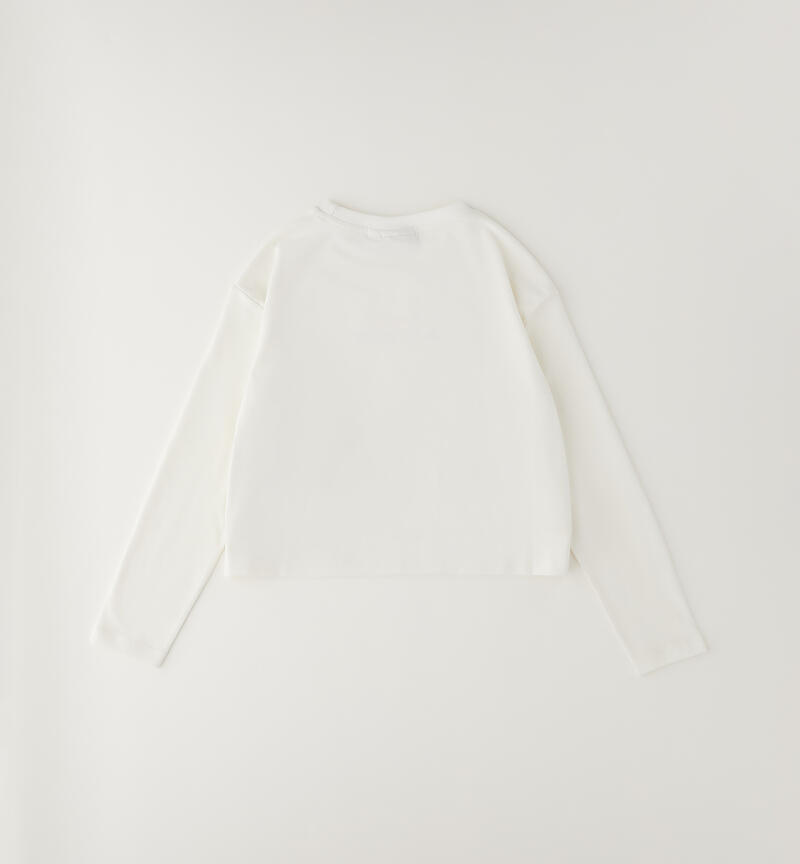 Maglia ragazza Sarabanda PANNA-0112