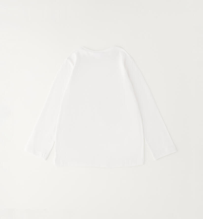 Sarabanda girl's sweater BIANCO-0113