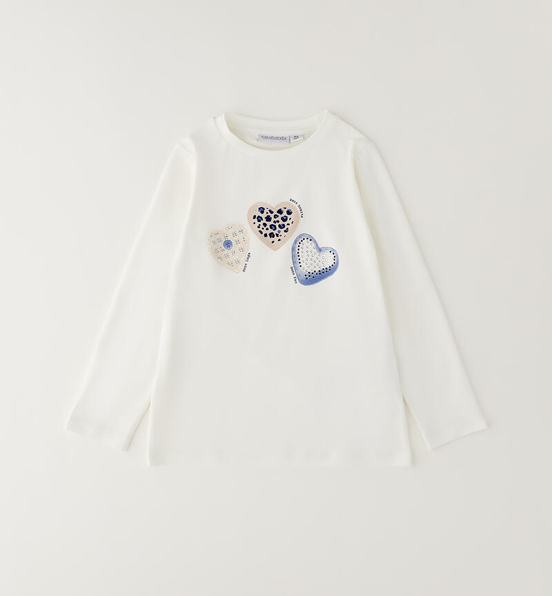 Maglia Sarabanda per bambina PANNA-0112