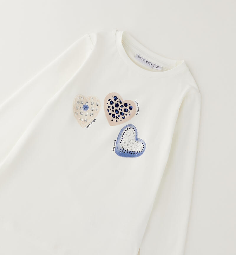 Maglia Sarabanda per bambina PANNA-0112