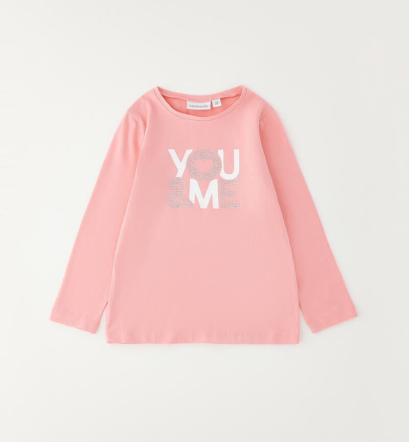 Sarabanda sweater for girls PINK-2372