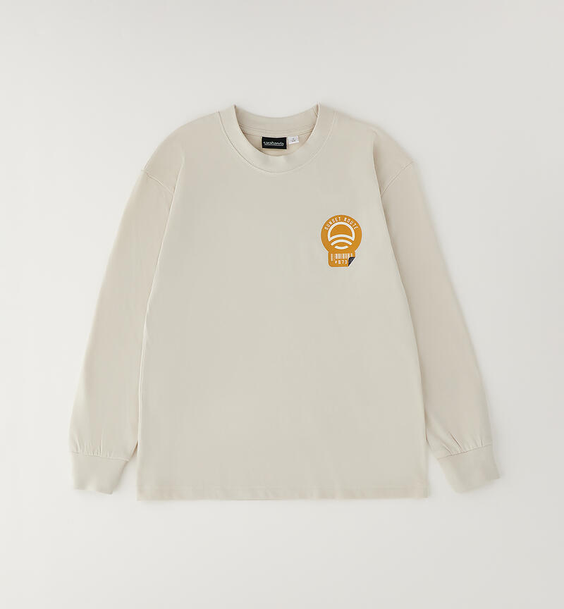 Maglia Sarabanda ragazzo ECRU'-0164