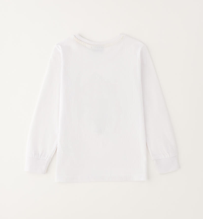 100% cotton children's T-shirt BIANCO-0113