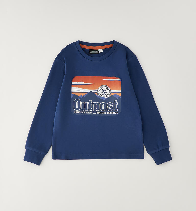 100% cotton Kids' T-shirt BLU-3656