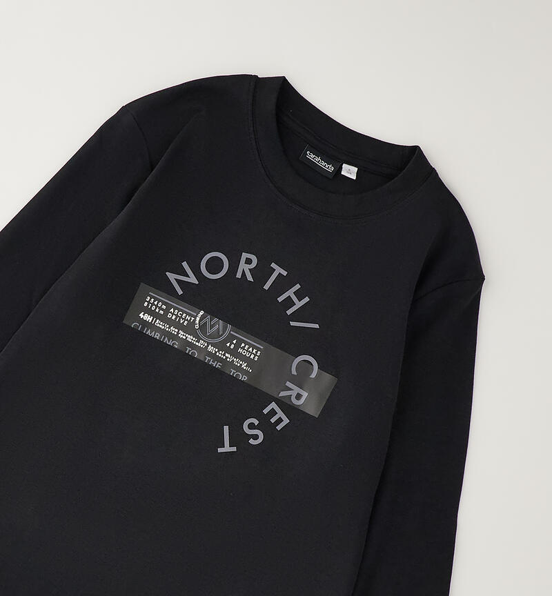 100% Cotton Boys' T-Shirt NERO-0658