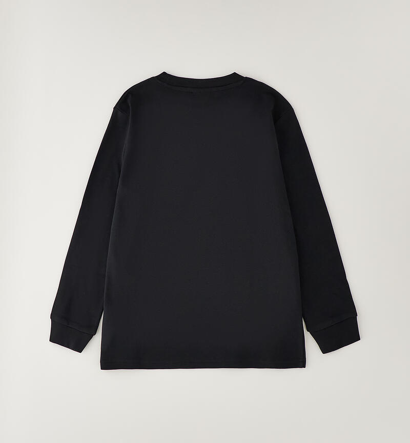 100% Cotton Boys' T-Shirt NERO-0658